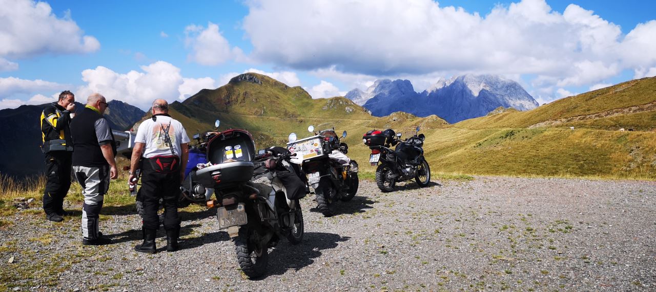 Szene aus unserer Alpentour im Friaul - Bericht und Bilder sind Online Szene aus unserer Alpentour im Friaul - Bericht und Bilder sind Online