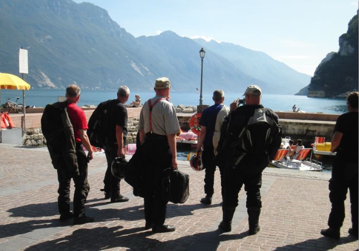 Transalper am Gardasee Transalper am Gardasee